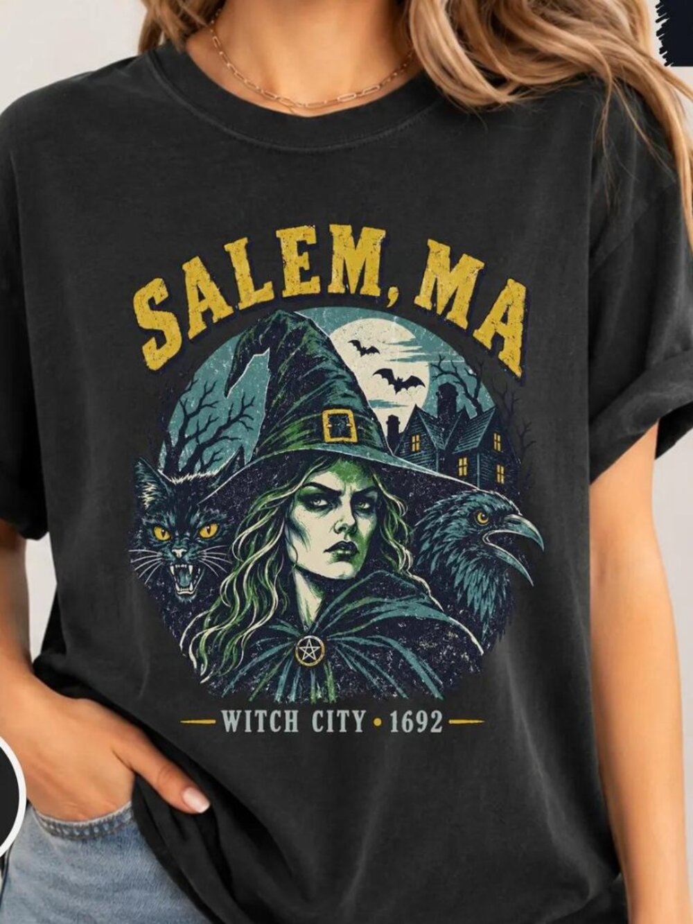 Salem Ma Shirt, Witch City 1692 Tee, Halloween Shirt